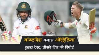 चटगांव टेस्ट पर ऑस्ट्रेलिया की पकड़ मजबूत, बांग्लादेश पर 72 रनों की बढ़त